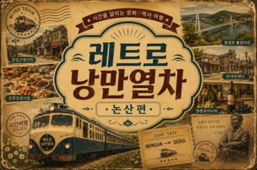 [특별열차 - 레트로낭만열차]  논산으로 떠나는 추억의 레트로 낭만 열차 [논산편]  (당일)  [ 9월13일(일) ] [서울역,영등포역,수원역,천안역 ]